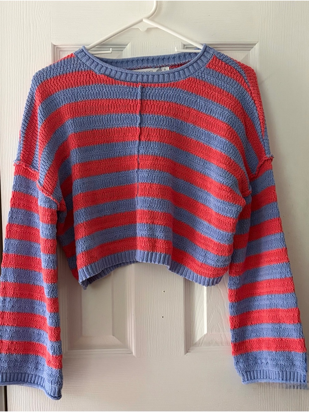 Altar’d State Cropped Striped Sweater